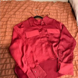 a new day Women's Red Blouse